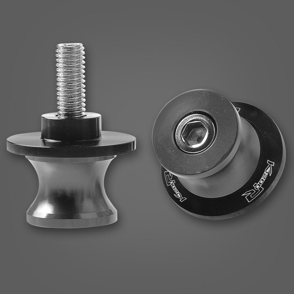 Dla BMW K1200R 2005 2006 2007 2008 2009 akcesoria motocyklowe szpule wahacza suwak 8MM stojak wahacza śruby suwak