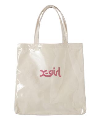 Tote Bag MILLS LOGO TOTE BAG 105213053012 White [X Girl] Women's