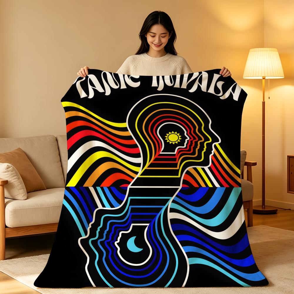 Band T-Tame.I-Impala Throw High-Density Short Plush Blanket Soft Skin-Friendly For Sofa Nap Air-Conditioned Room