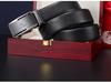 Paul Messder Men's High-End Genuine Leather Belt with Automatic Buckle - Top Layer Cowhide.