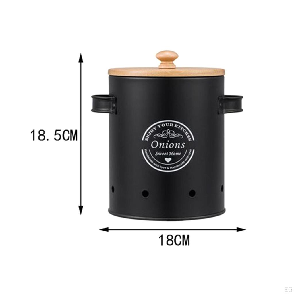 Küchen Gemüse Aufbewahrungsdosen Behälter Kartoffel Zwiebel Knoblauch Behälter
