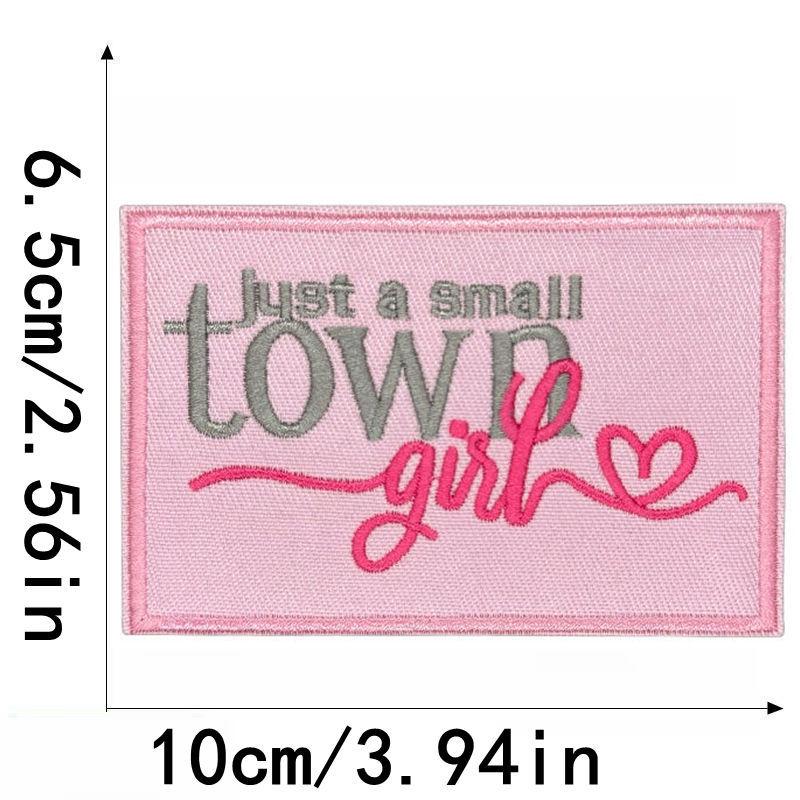 Liteon English Letter Embroidery Cloth Label for Hats, Bags, and Clothing Decoration