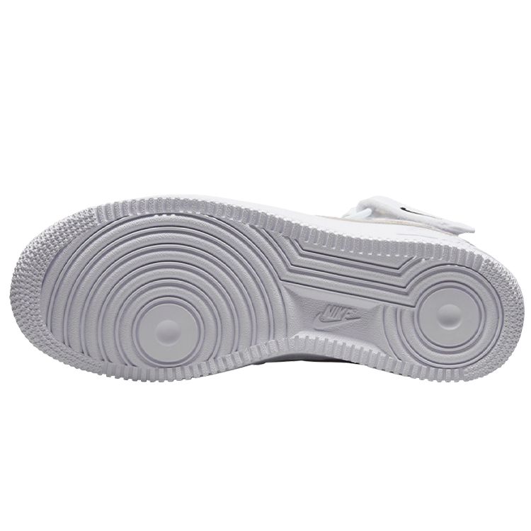 Nike Air Force 1 07 Mid Čūskādas Swoosh Sieviešu Kedas Balta Melna Smilškrāsas DD9625-101
