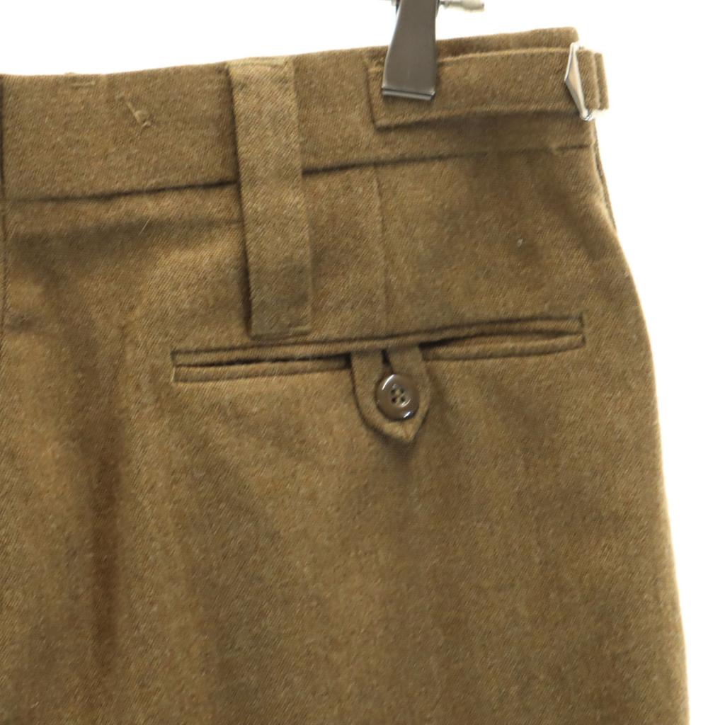 ALLE RÄNGE Nr. 2 Uniform Wollhose Offiziershose 72/88/104 Braun Herren Gebraucht