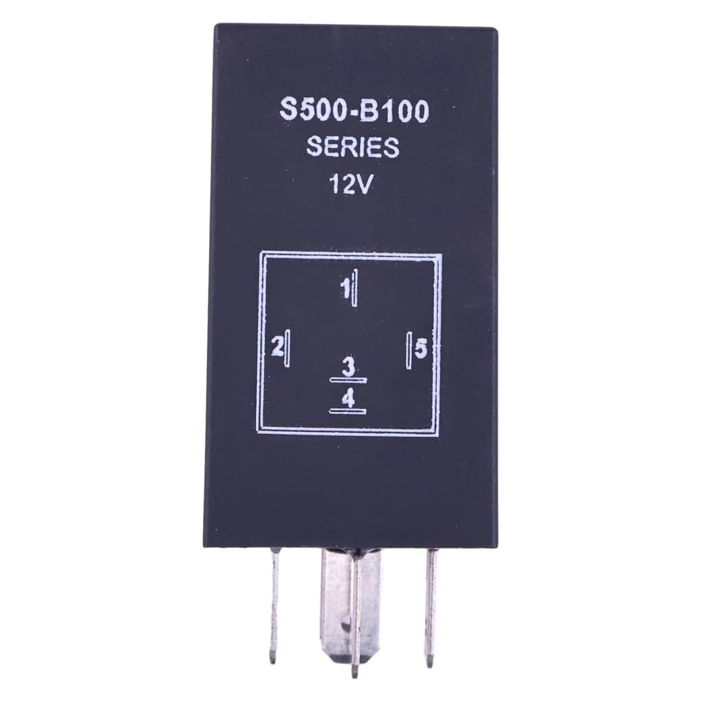 Glow Plug Relay Module AM138537 AM100819 S500-B100 Compatible with John Deere 4X2 4X4 6X4 755 855 XUV Gators F735 F915 F925 F935 Front Mowers 655 755