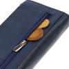 Women's Stylish Leather Wallet with Convenient Functionality CANPELLINI 21725 Blue