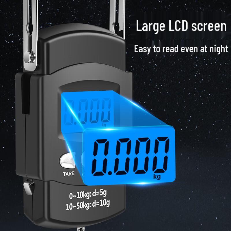 Portable Digital Handheld Scale with Tape Measure (CN Version)