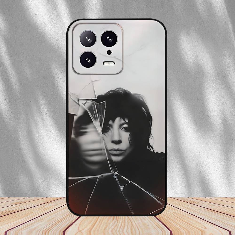 Singer A-Lady Gaga-S Phone Case For Xiaomi 11 12 Redmi Note 11 5G 8T 9A 9 10T Note8Pro Note9 12SUltra Black Case