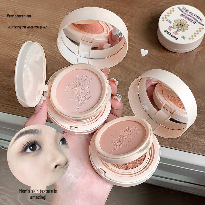 BB Crème Cushion d'Air - Longue Tenue, Couvrante, Sans Transfert, Sans Paquets, Compact 2-en-1 pour Femmes.