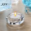 Decorative Glass Candle Holder Flower Tealight Holder, Plum Blossom Durable for Home Party Decor, Wedding Table Centerpiece Bedroom