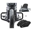 Set STS9 - Mustache Crash Bars 38 Mm - Craftride L Windshield - Inner Saddlebags 60x25x15 Cm