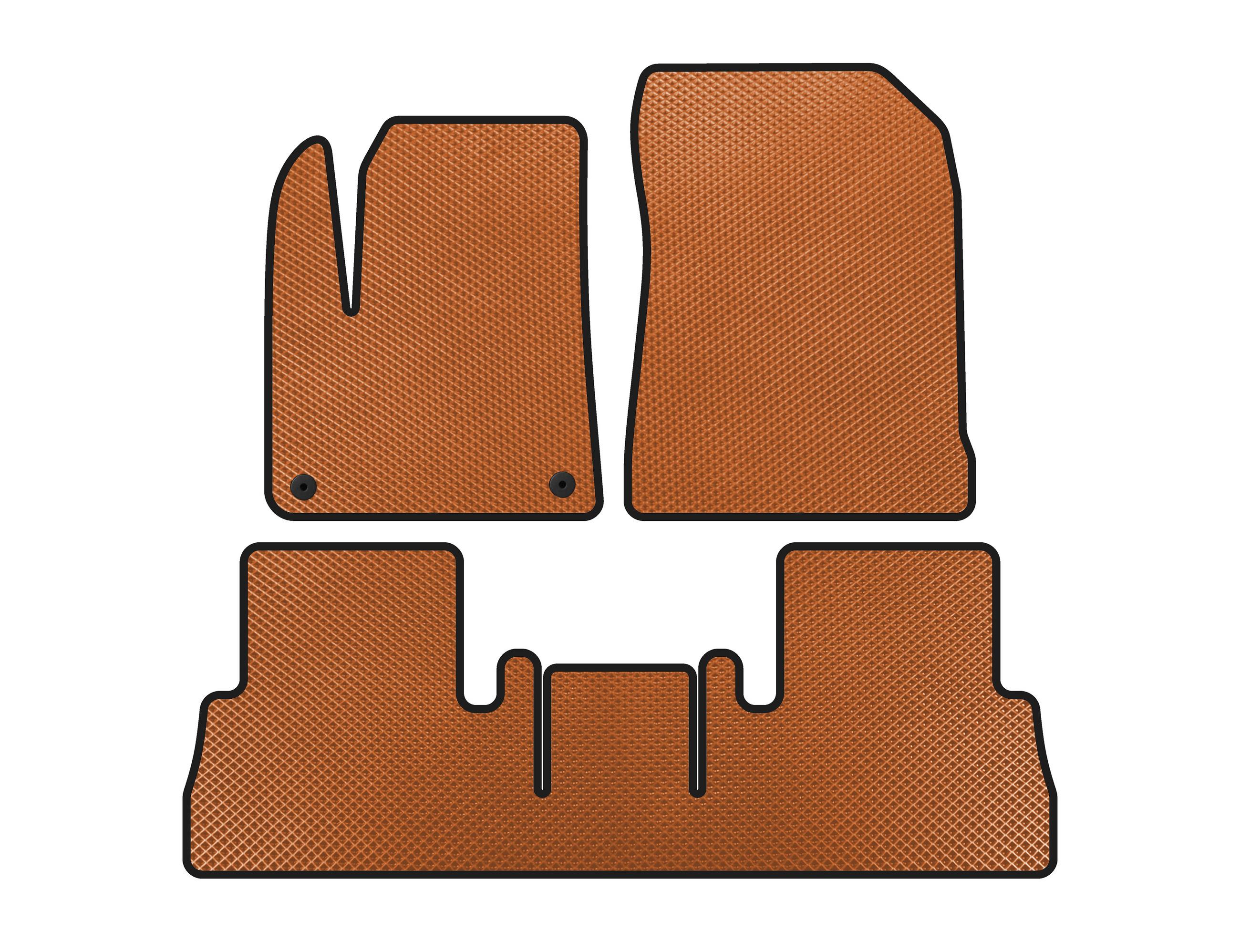 

EVA mats (Orange) for Citroen Berlingo/Multispace 2019-