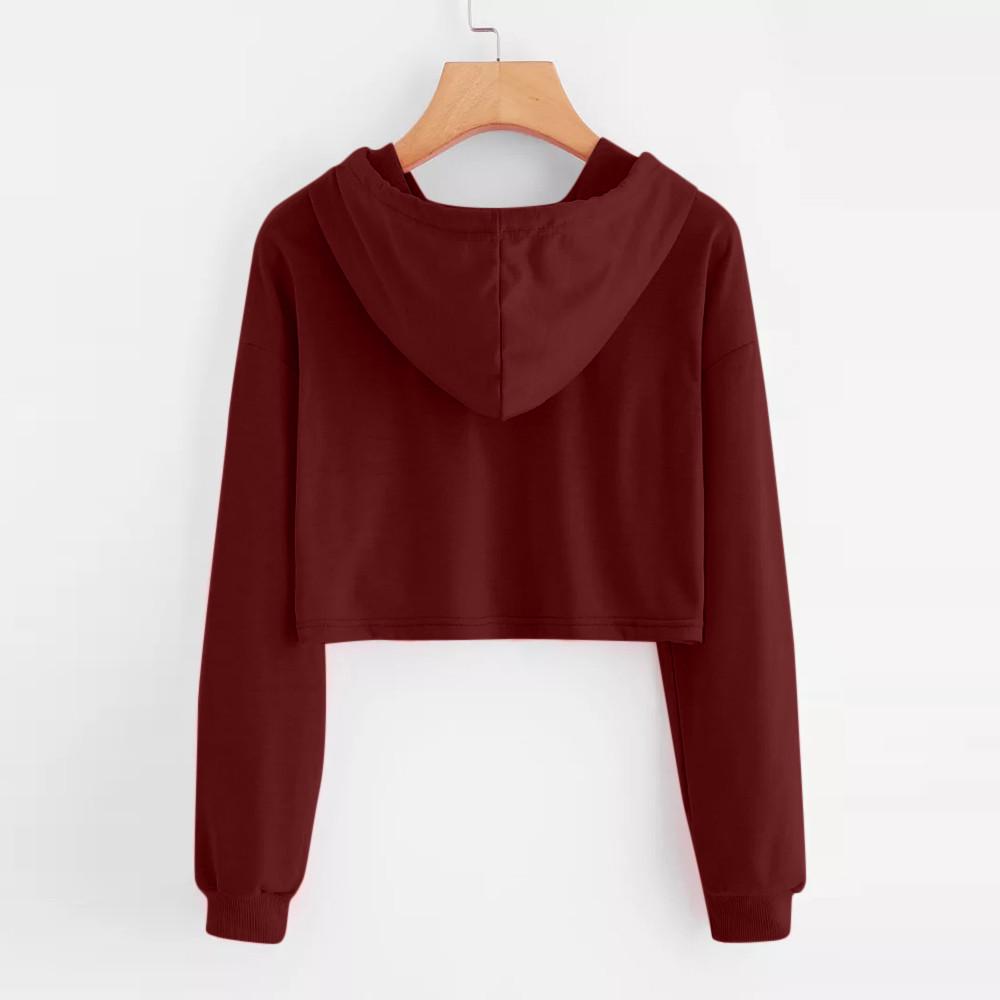 Women's Hoodie Appliques Pinapple Sweatshirt Long Sleeve Pullover Tops Blouse