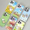 Lovely Line Dog Maltese Phone Cases For iPhone 17 16 15 14 13 12 11 Plus Pro Max Colorful Case
