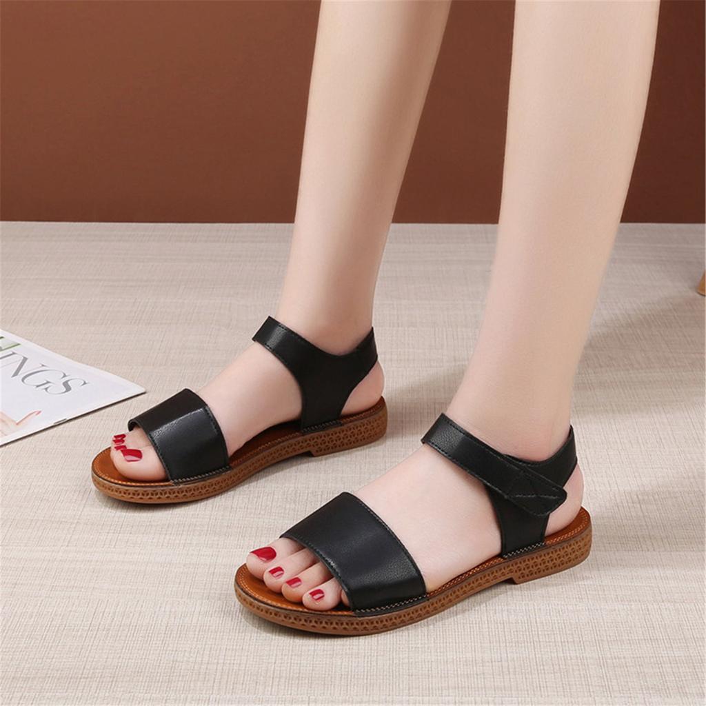 Women's Summer Cross Slippers Flat Bottom Roman Fish Mouth Wild Outdoor Sandals,Brown,41 Women's Summer Cross Slippers Flat Bottom Roman Fish Mouth Wild Outdoor Sandals,Brown,41