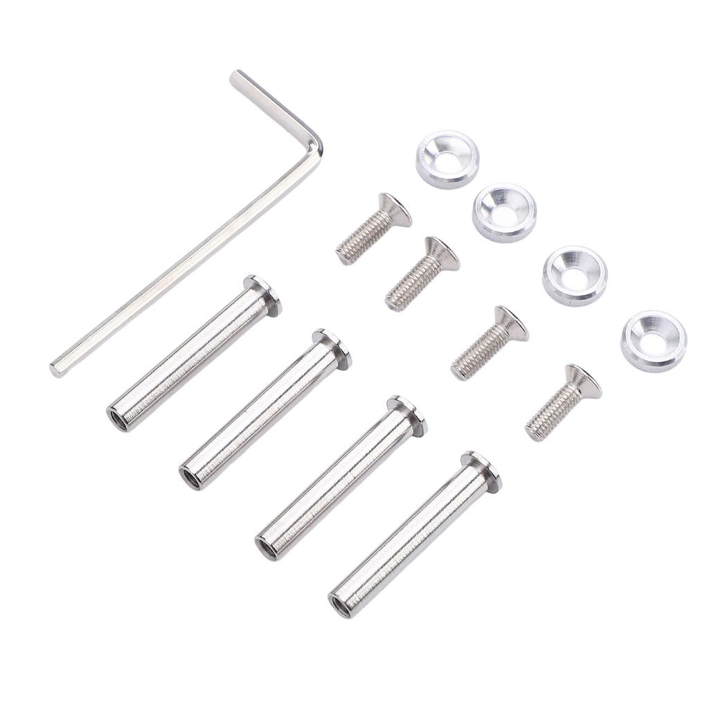 Computer Case Fan Screws Color Anodizing CPU Fan Screws Stainless Steel PC Cooling Fan Mount Screws Kit with Washers