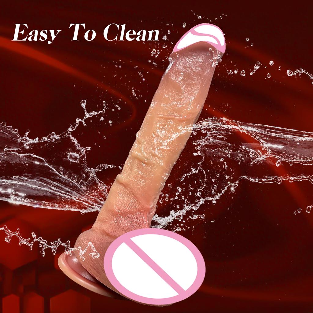 Realistyczne dildo punktu G z przyssawką Silikonowy penis Dildo analne Zabawki erotyczne dla dorosłych dla kobiet Mężczyzna Strapon Dick Stymulator pochwy