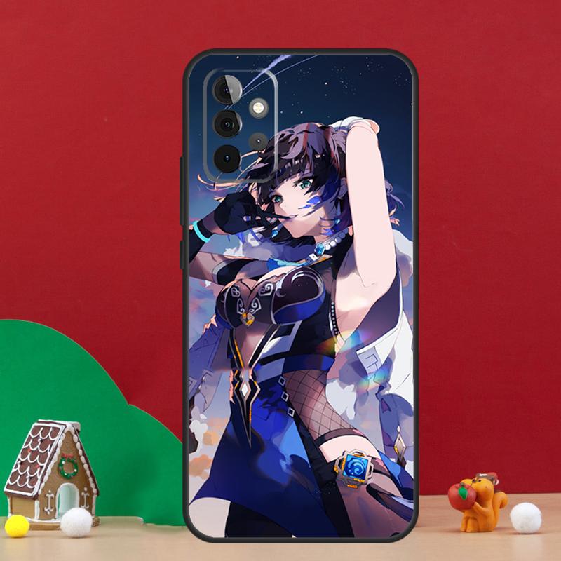 

Yelan Genshin Impact Case For Samsung Galaxy A55 A52 A32 A12 A33 A06 A16 A26 A36 A56 A15 A53 A13 A34 A54 A14 A17 Samsung A33 5G