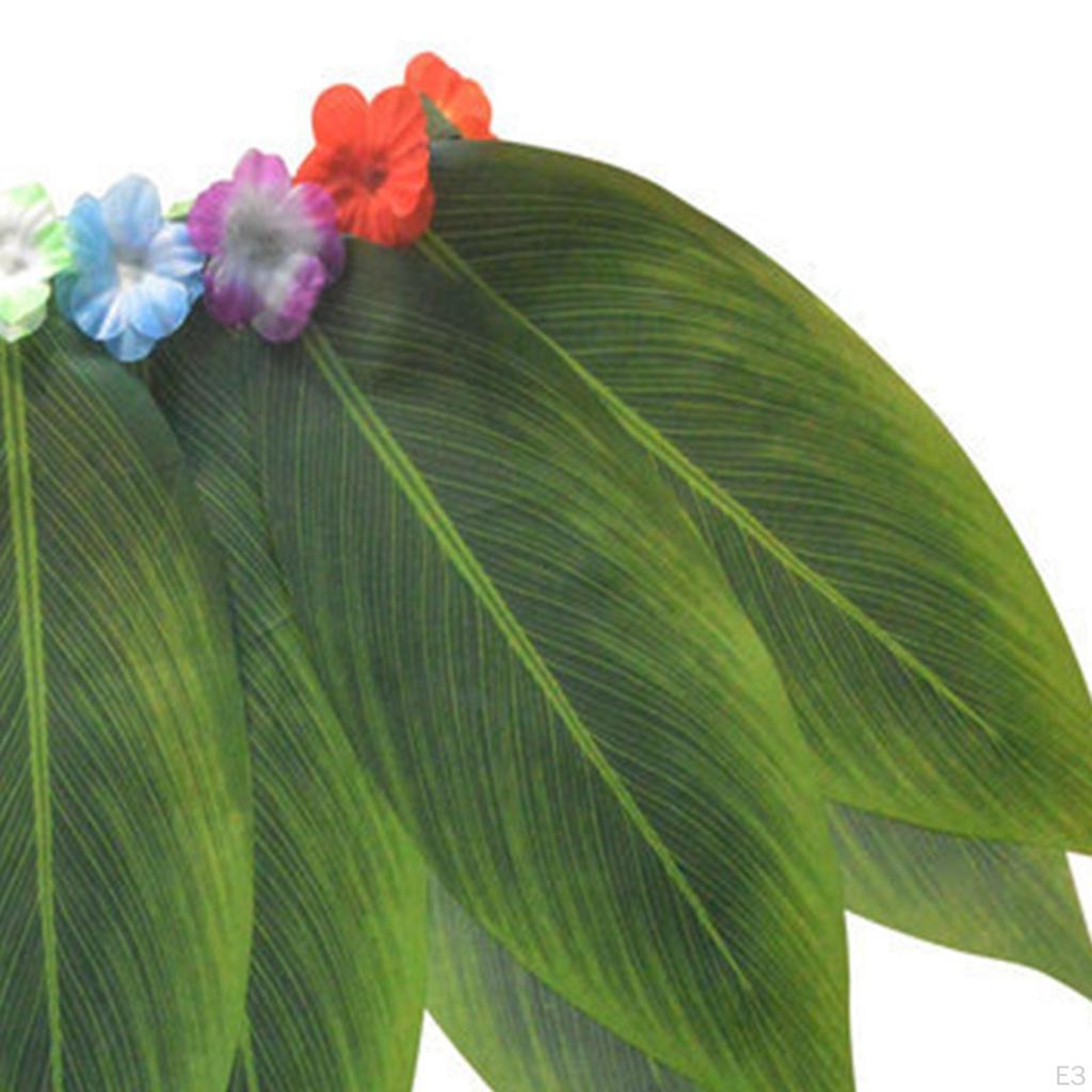 Grass Skirt Hawaiian Flower Design for Themed Parties And Event Decor