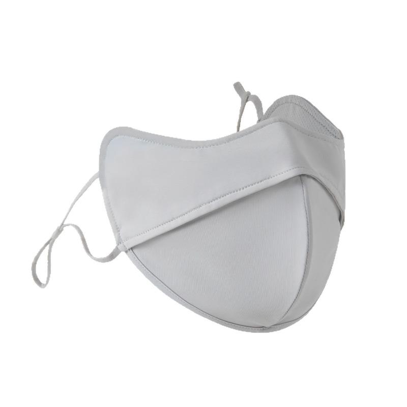 D Contouring Sun Protection Breathable Cycling Ice Silk Face Mask Anti Ultraviolet