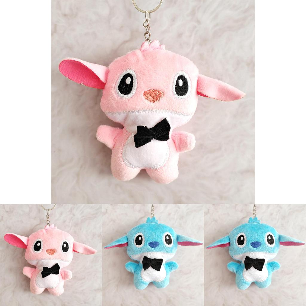 Stitch Plush Keychain With Soft Short Pile For Kids And Collectors