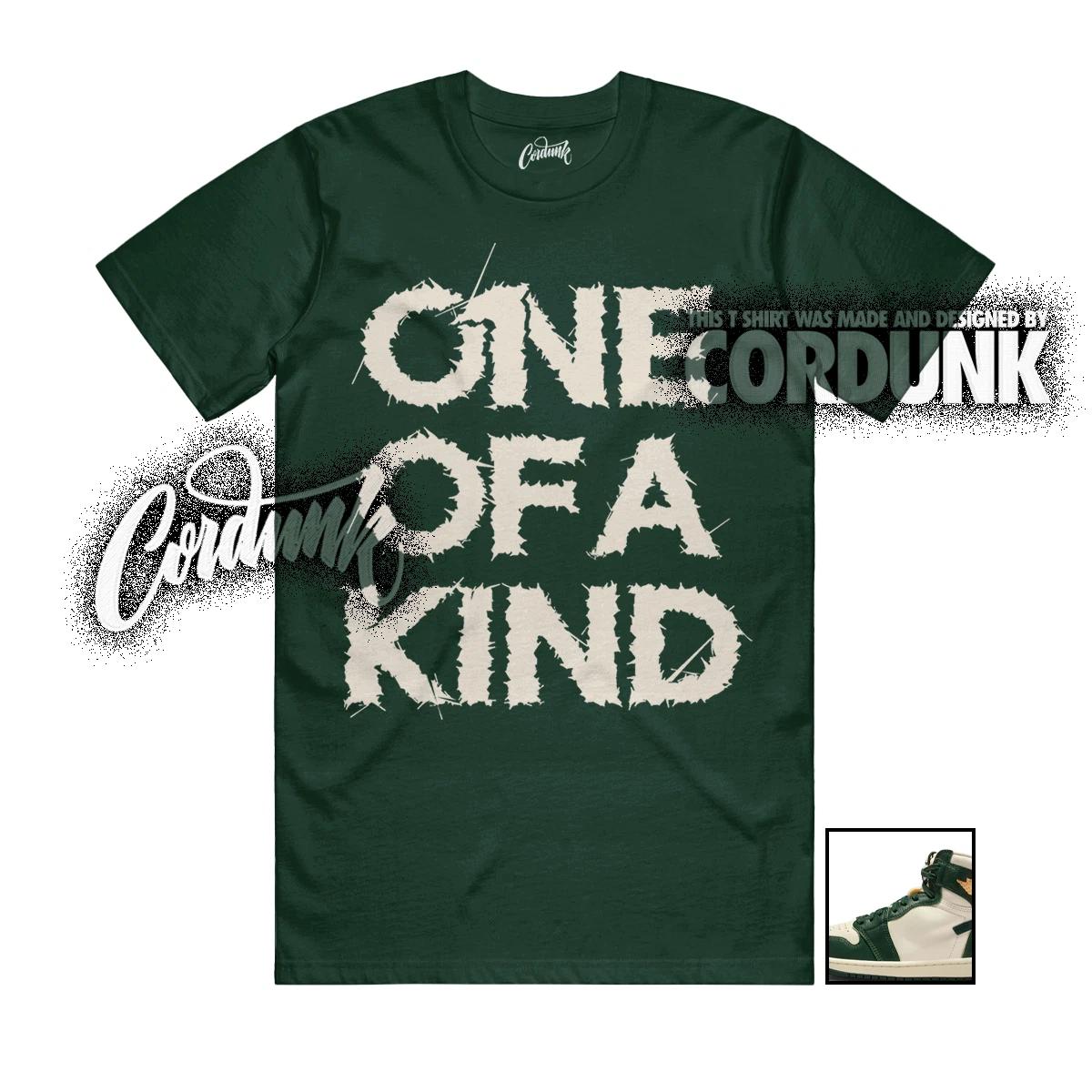 1 Retro High Fir Pro Green Pale Ivory Coconut Milk T Shirt Match 1OAK 130