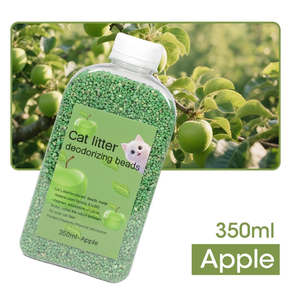 

Cat Litter Deodorizer Beads - Eliminate Bad Smell, Safe for Cats & Kittens - Sprinkle & Go! | Non-Toxic зелёный