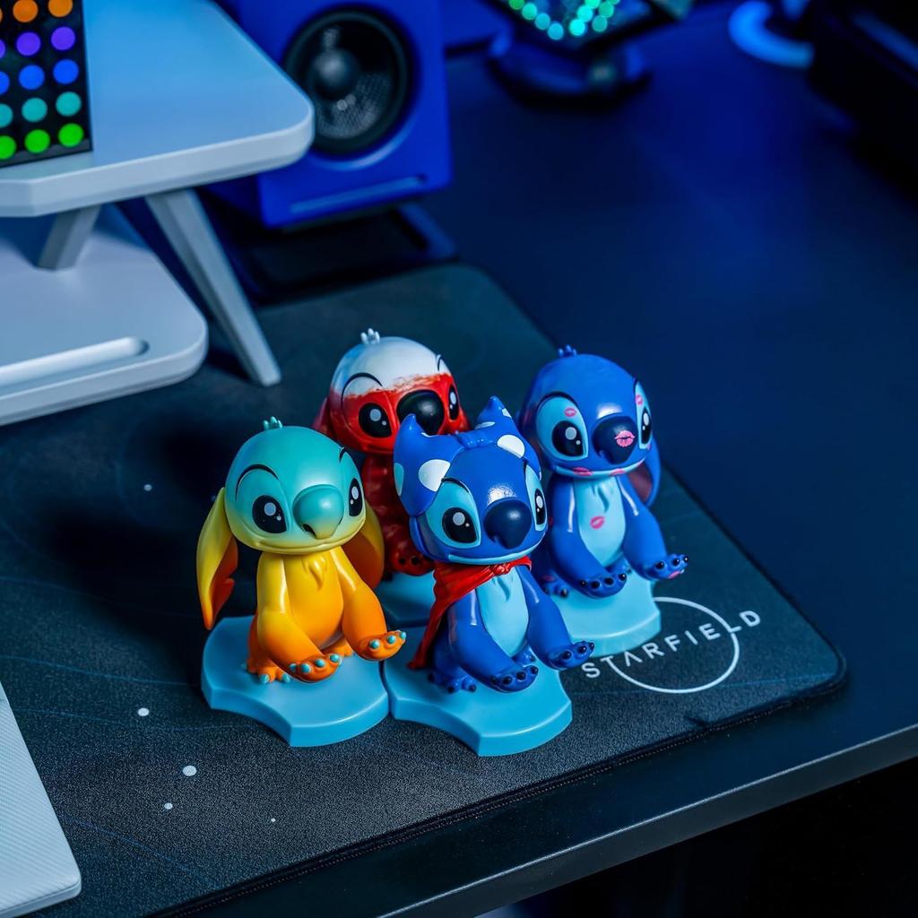 Mini serre-câble - exquisite gaming - disney stitch - silicone - design original - pratique