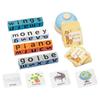 Wooden English Alphabet Blocks for Spelling Game with 1Set for Kids