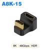 UGOURD HDMI2.1 Cable Adapter mini micro hdmi to HDMI 2.1 Converter 48Gpbs 8K60HZ 4K120HZ for HDTV Projector PS4 PS5 Laptop PC 4