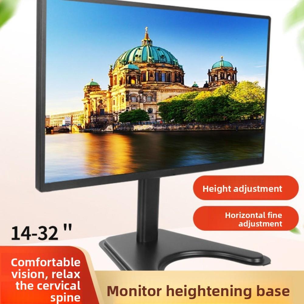 14-32 Inches Desktop Monitor Holder Adjustable PC Screen Stand Bracket Computer Monitor Stand Home