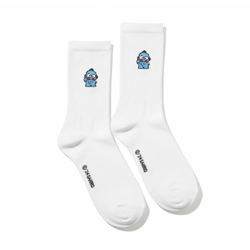 Sanrio Unisex Authentic Character Socks White Hangyodong