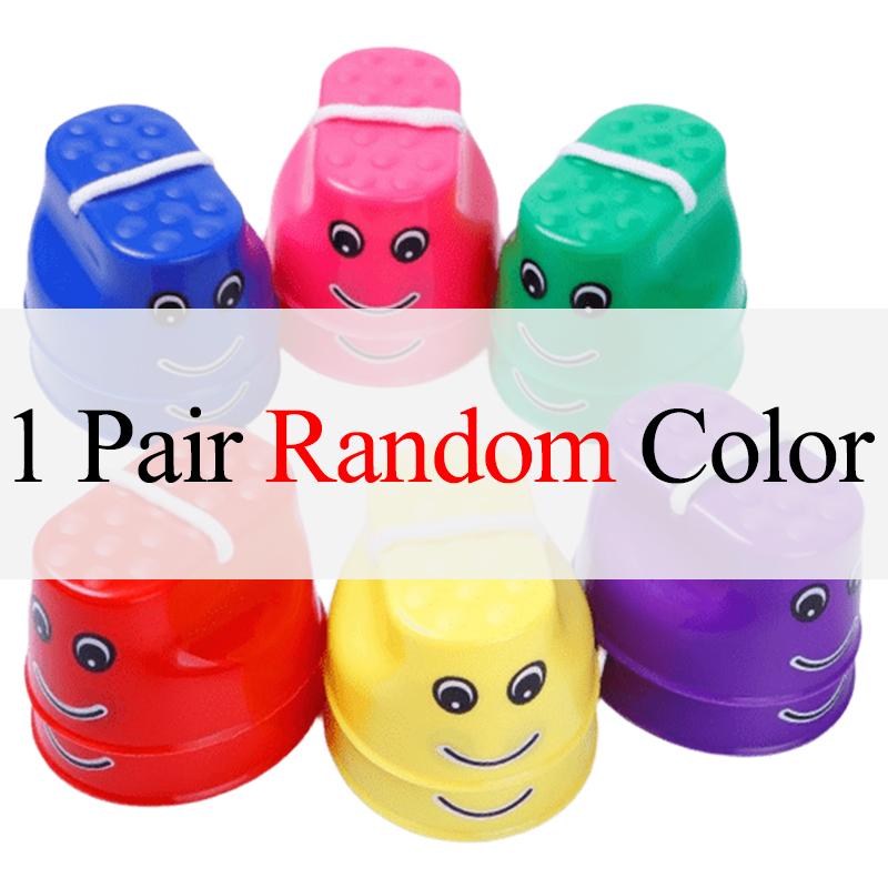 

Смішне обличчя, що посміхається, пластикові ходулі, дитяча вечірня гра, ігри на свіжому повітрі, обладнання для тренування рівноваги, гра на координацію, дитячий подарунок ZYF