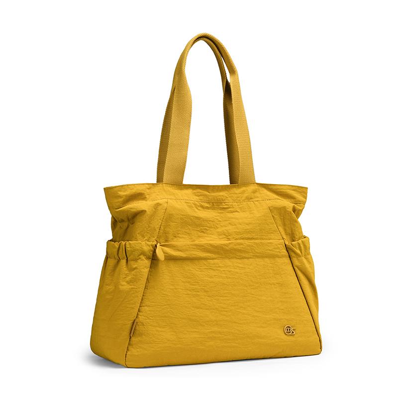 Large Capacity Nylon Tote Bag for Women, Lightweight Waterproof Shoulder Handbag with Multiple Pockets for Travel and Daily Commute