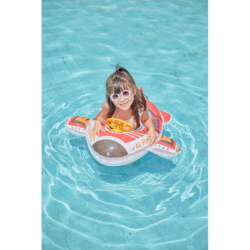 Babies Toddlers And Swimming Circle New Cartoon Airplane Inflatable Toys Water