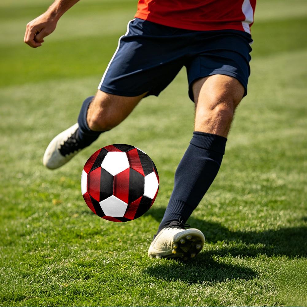 1pc Abstract Gradient Lightweight PVC Training Soccer Ball, Size 5, Suitable for Indoor and Outdoor TrainingGift Y60386