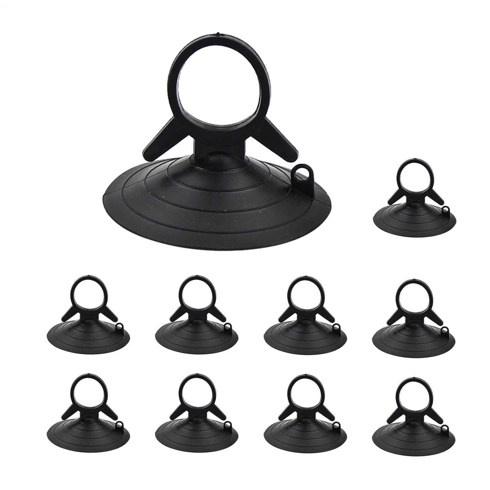 

10pcs Strong Suction Cup for Park Sunshade PVC Material Reusable Windshield Sunshade Suction Cup Please refer to the description