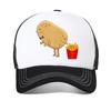 Funny French Fries Design for Unisex Women Potato Lovers Baseball Cap Outdoor Mesh Breathable Adjustable Hats Mesh Snapback Hat