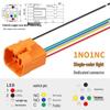 Lanbo 22A Stainless Steel Illuminated Self-Locking Momentary Push Button Elevator Switch