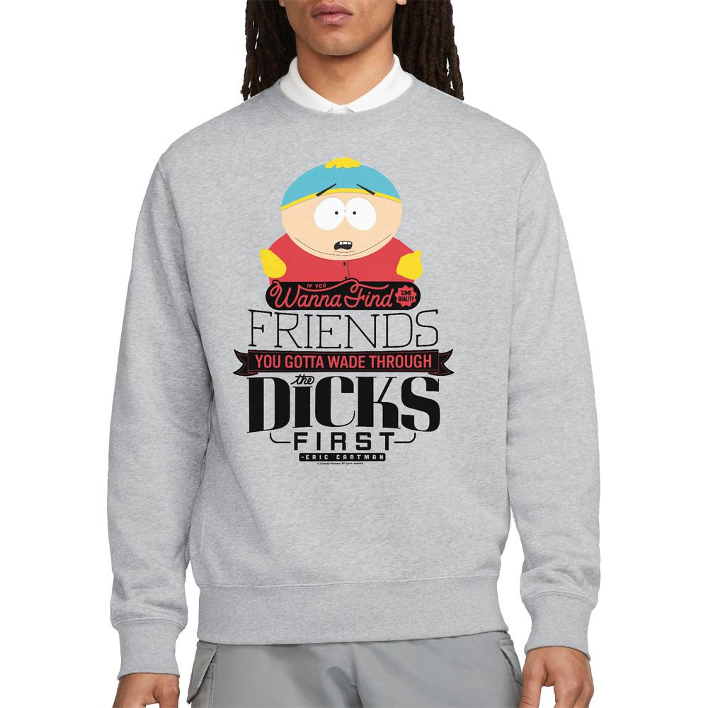 South Park Unisex Adult Wade Through Dicks Sweatshirt