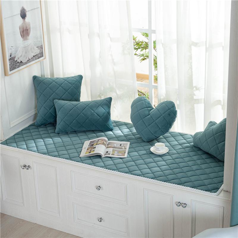 Podsedák na okenní parapet Čtyřsezónní Univerzální Ložnice Balkon Zesílená Houba Jednoduchá Protiskluzová Tatami Podložka