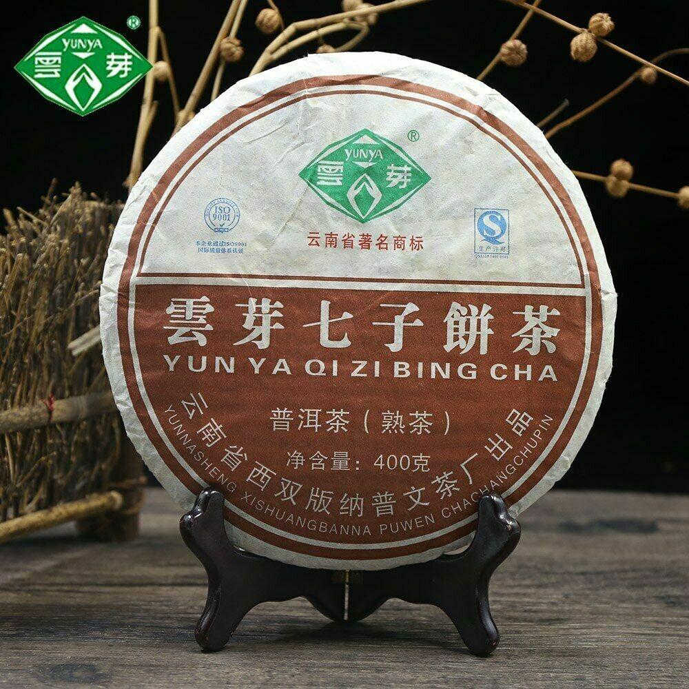 Yunnan Ancient Tree Ripe Pu-erh Tea Cake 400g