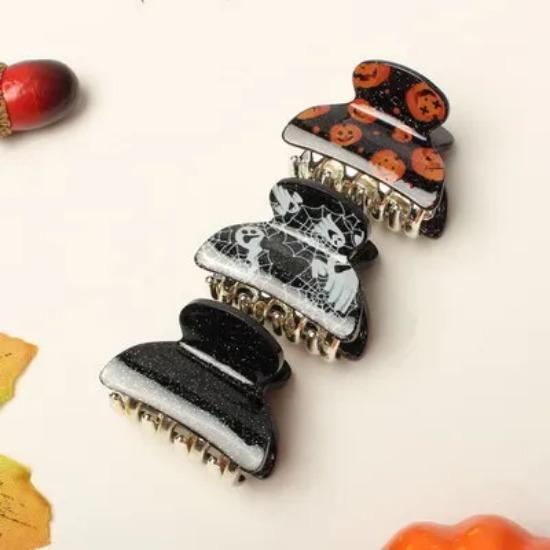 3pack Hair Clip Daisy Acrylic Plastic Small Hair Claw For Women Girls Fashion Gold Crab For Hair Tins Clamps Hair Accessories