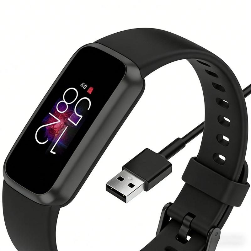 Smartwatch Charging Cord High Efficiency Charging Base Wide Compatibility Compact Size for Charge 6 5