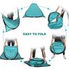 TOMSHOO Pop Up Privacy Shower Tent Changing Room Tent with Removable Rain Fly and Floor for Camping