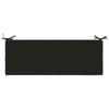 2 piece Bench Cushions SOEST 2 pcs. 100percent  Polyester Black