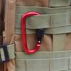 Bold No. 8 Aluminum Locking Hook D-Ring Carabiner Quick Link Nut Buckle for Backpacks