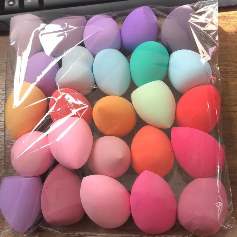Makeup Sponge Set Suitable for Liquid BB Cream Powder Application Makeup Egg Dry Wet Dual-use Powder Puff