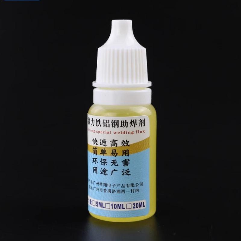 10ml Soldering Flux Liquid Solders Water Soldering Flux Paste For Stainless Steel Galvanized Sheet/Copper/Iron/ Battery Welding