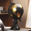 Vintage American-Style Globe Piggy Bank - Creative Resin Ornament
